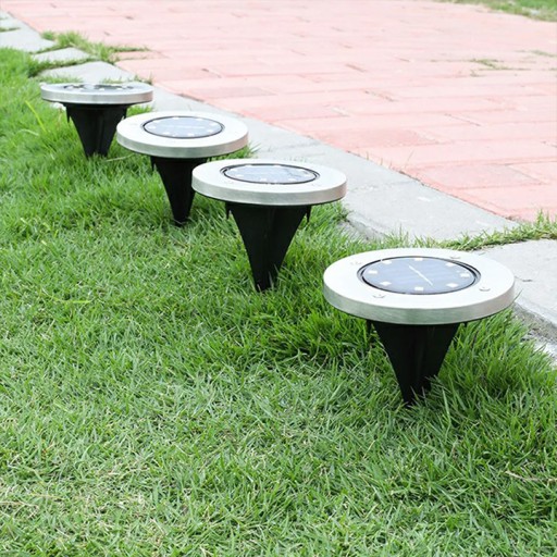 SOLÁRNE ZÁHRADNÉ ZEMNÉ LAMPY, HNACIE LED LAMPY, 1 ks IP65