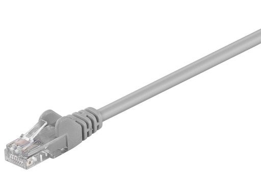 RJ45 LAN sieťový kábel cat.5e U/UTP Sivý 2 m
