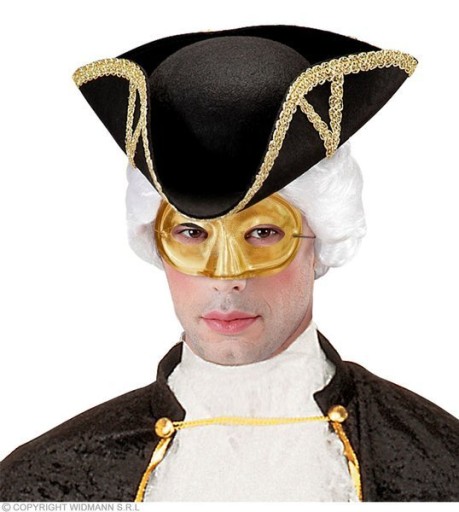 UNISEX ZLATÁ VENICE UNIVERZÁLNA MASKA