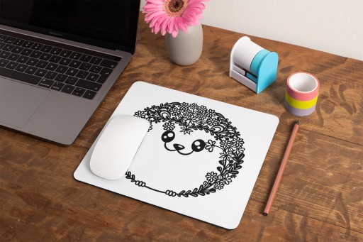Podložka pod myš Mosepad s ježkom