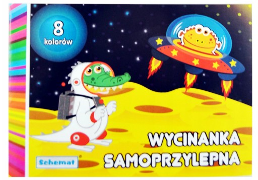 070297 KNIHA Z FAREBNÉHO PAPIERA A4 SAMOLEPIACA