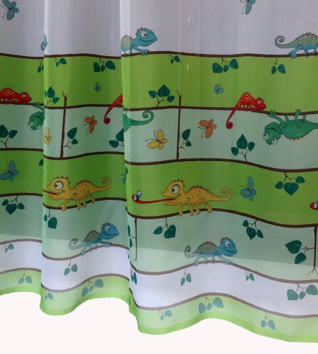 MG ZÁCLONA voál CHAMELEON GREEN výška 160cm WM06/01