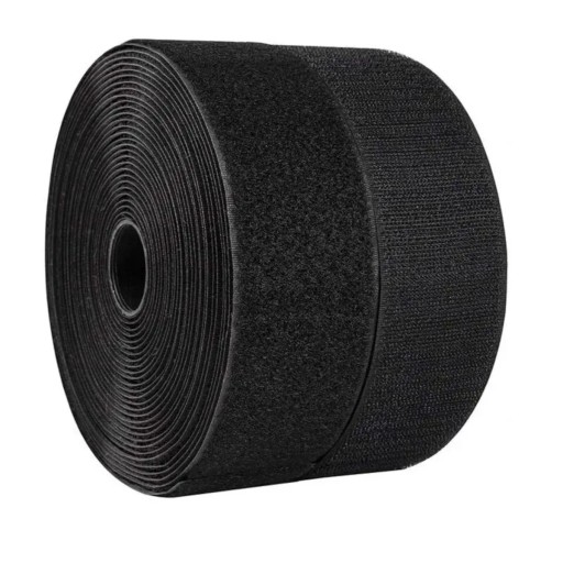 LuxTextil VELCRO PÁSKA SILNÁ NA ŠITIE 25 mm SADA 2 STRAN ČIERNA 1 meter