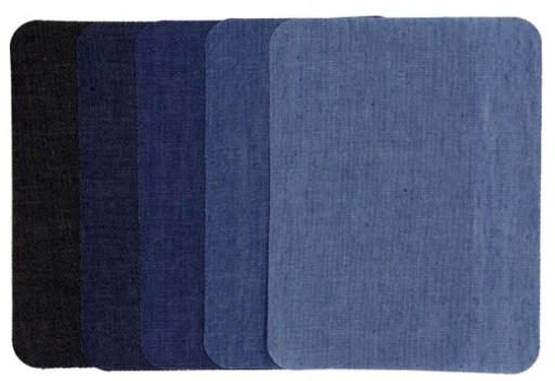 Sada 5ks rifľových nažehľovačiek THERMO PATCH