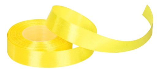 STUHA ŽLTÁ SATÉNOVÁ 25MM 32M