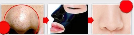 PILATEN Čierna maska na odstránenie čiernych bodiek NOSE FACE BEARD maska