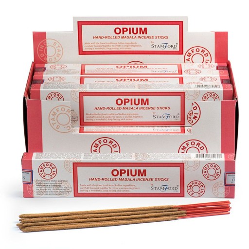 Vonné tyčinky Stamford Masala - OPIUM Mak - 15 ks.