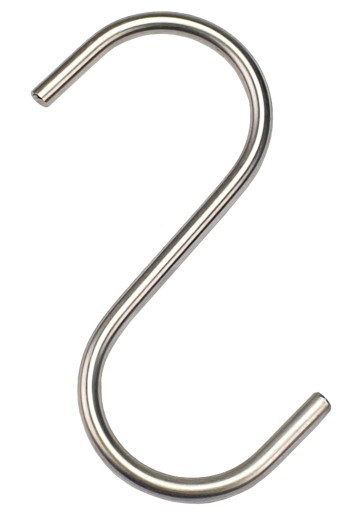 S-408 Háčiky na fajčenie, neostré, hrubé, 8 cm, 10 ks