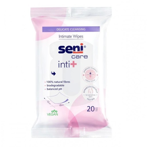 Utierky na intímnu hygienu, 20ks SENI CARE