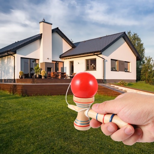 D. KENDAMA DREVO ZRUČNOSTNÁ HRA Deň detí