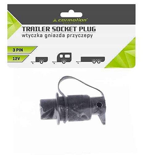 ZÁSTRČKA PRÍVESU 3 KOLÍKOVÁ, PLASTOVÁ M0Z51