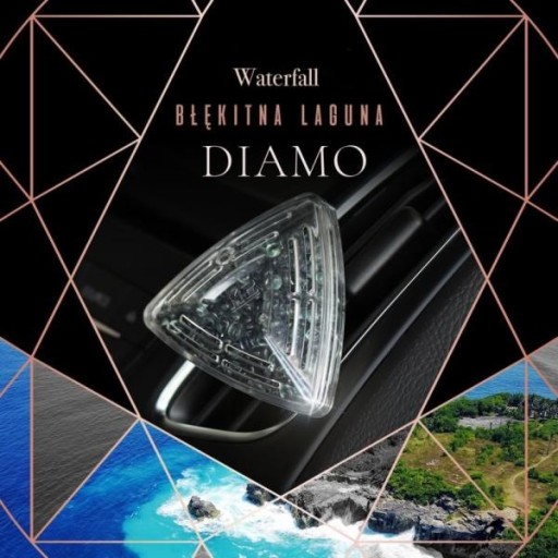 K2 DIAMO VODOPÁDOVÝ OSVIEŽOVAČ AUTA VÔŇA