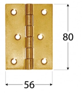 PÁNT POKOVOVANÝ 80X56X1,5 MM | POZINKOVANÝ