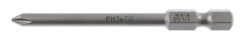 Krížový hrot Wera PH2 Phillips, dlhý