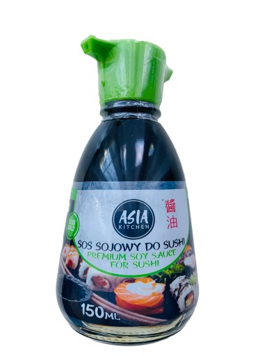 Premium Light sójová omáčka na sushi, menej soli, 150 ml