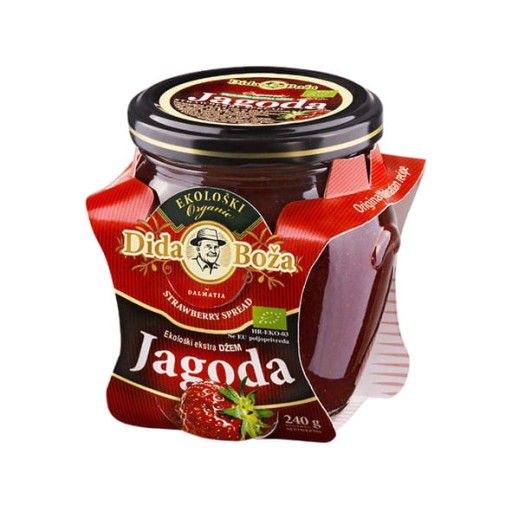 Jahodová marmeláda (Jagoda) EKO 240g Dida Boža