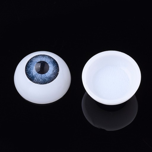 Oči na hračky plastové 20x10mm 4 páry