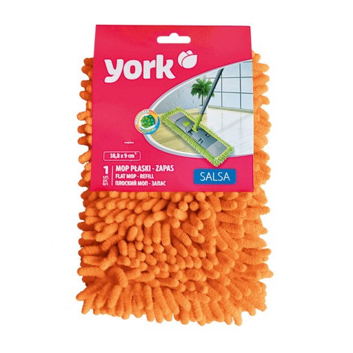 Mikrovláknový plochý mop York Salsa mix tip
