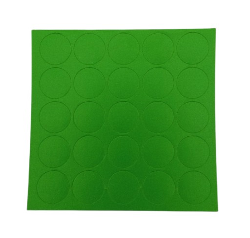 Čiapka samolepiaca 14mm LIME ZELENÁ 068