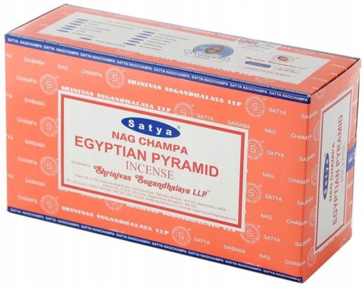 Satya egyptská pyramída Nag Champa vonné tyčinky