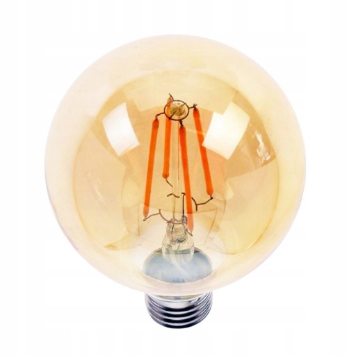 E27 LED FILAMENT 8W WARM VINTAGE G95 žiarovka