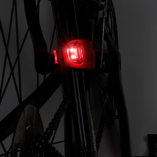 Osvetlenie na bicykel, silikónové LED lampy, 2 ks