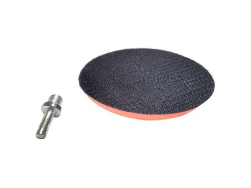 Brúsny kotúč na suchý zips 125 mm brúsky vŕtačky špongia + leštiaca plsť 6 mm