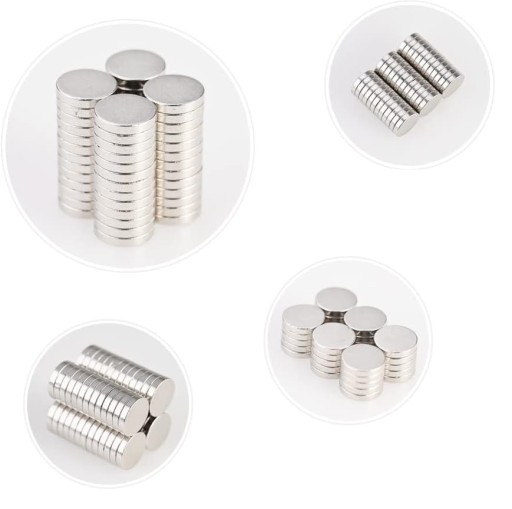 VALEC NEODYMIOVÝ MAGNET SILNÁ SADA 70 KUSOV 10/1,5MM