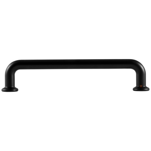 MAT ČIERNA NÁBYTKOVÁ KĽÚČKA LOFT MODERNÁ TUBE QHD-05 128 mm