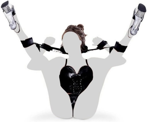 POPRUHY, PUTÁ NA RUKY A NOHY, SEXUÁLNY PÁS, SÚPRAVA BONDAGE BDSM