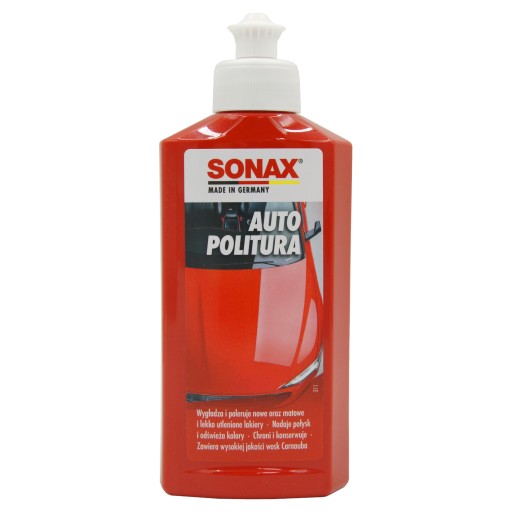 SONAX AUTO POLISH 250ml NA REGENERÁCIU LAKU