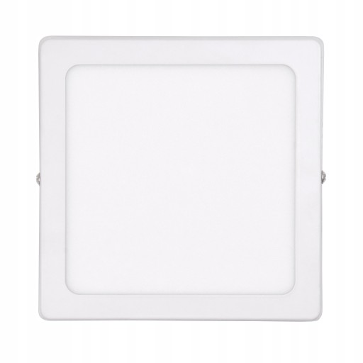 LED štvorcový stropný panel, povrchová montáž, 12W CCD