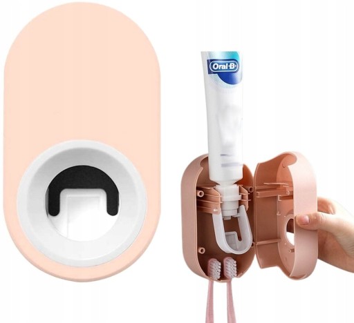 Držiak na vytláčanie zubnej pasty Oral-B, vešiak