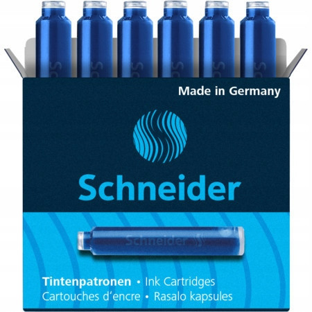 ATRAMENT PRE PLNIACE PERÁ SCHNEIDER FAREBNÉ NÁPLŇKY