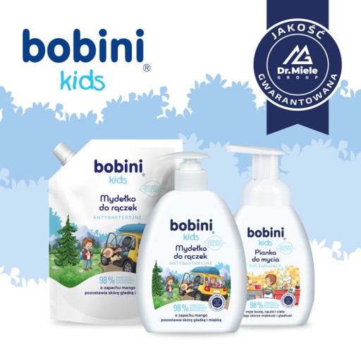 Bobini detské mangové mydlo na umývanie rúk 300 ml