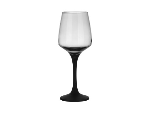 ČIERNE SKLO NA ČERVENÉ A BIELE VÍNO 360 ml