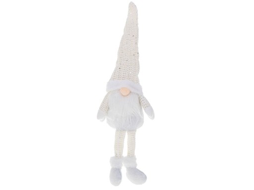 Trpasličí vianočný trpaslík s ozdobou brady 47 cm