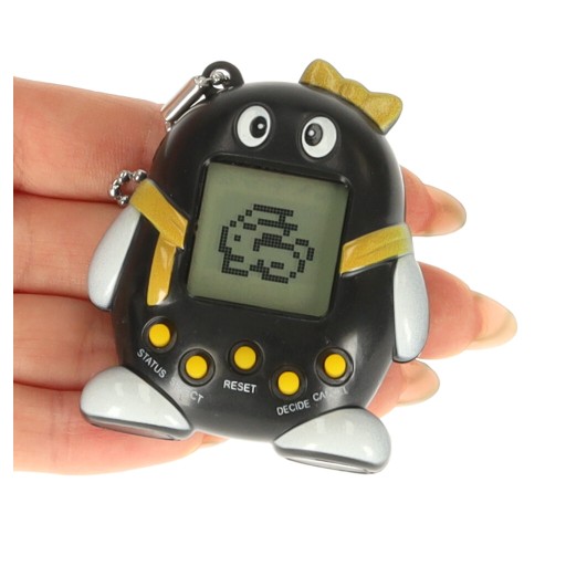 HRAČKA TAMAGOTCHI ELEKTRONICKÁ HRA ZVIERATÁ ČIERNA