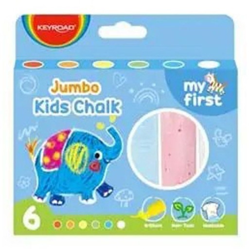 Chodníková krieda 6 farieb