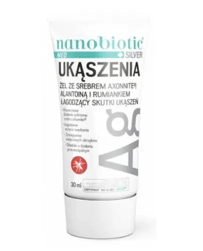 Nanobiotic Med Silver Bites gél so striebrom 40 ml