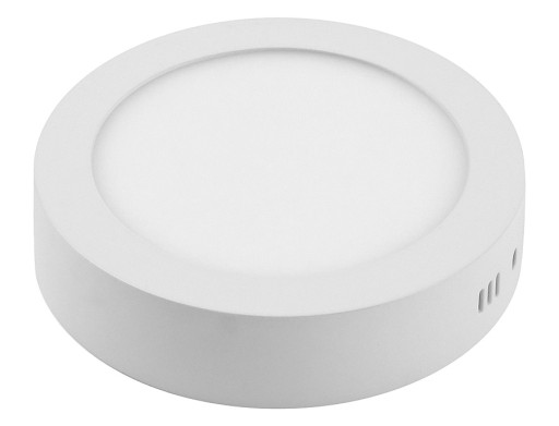 Okrúhly prisadený LED panel Gerrit 12W 230V 3000K