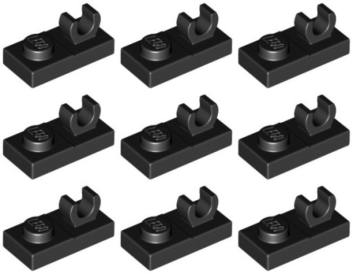 LEGO 44861 HÁK NA PÁNTY čierny (4g) 9 ks.