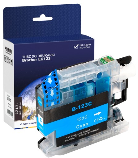 LC123 ATRAMENT PRE BROTHER DCP-J132W DCP-J152W MFC-J285