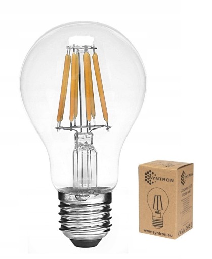 Edison LED žiarovka E27 10W studená biela
