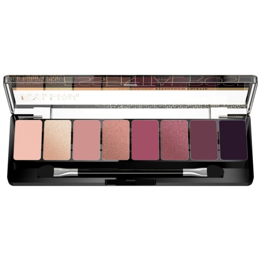 Paletka Eveline Cosmetics Essential Rose 8 tieňov