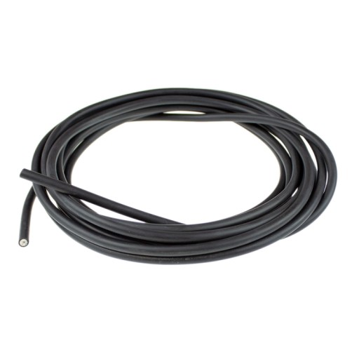 Zapaľovací kábel - čierny - silikónový flexibilný 7mm pre osobné motocykle