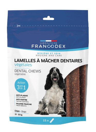 FRANCODEX M hryzacie pásiky na kameň a zápach 352,5g 15 ks