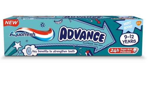 Zubná pasta AQUAFRESH Advance Toothpaste 75ml