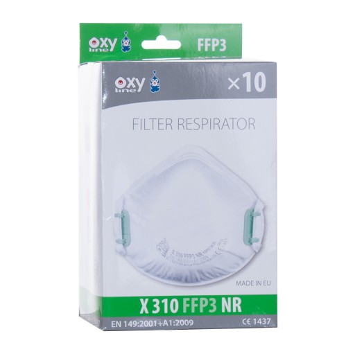 Protiprachová polomaska OxyLine X 310 FFP3 NR