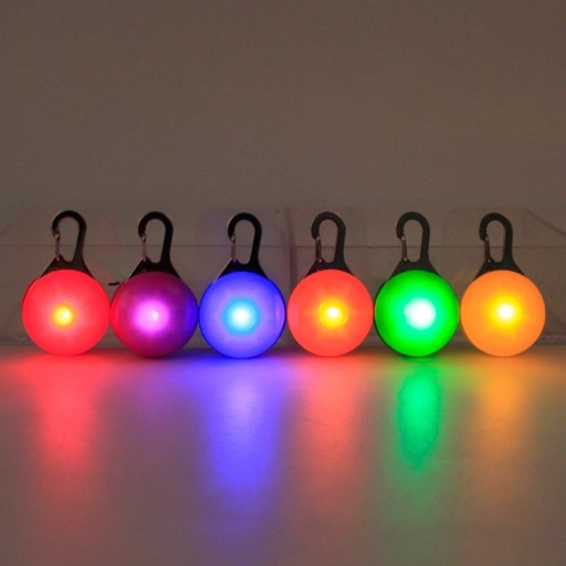 LED LAMPA DO GOLÍKU PRE PSA MAČKU, PRÍVESEK NA GOLÍK, LOKÁTOR